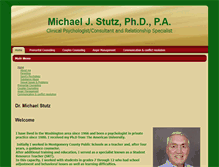 Tablet Screenshot of drmichaelstutz.com